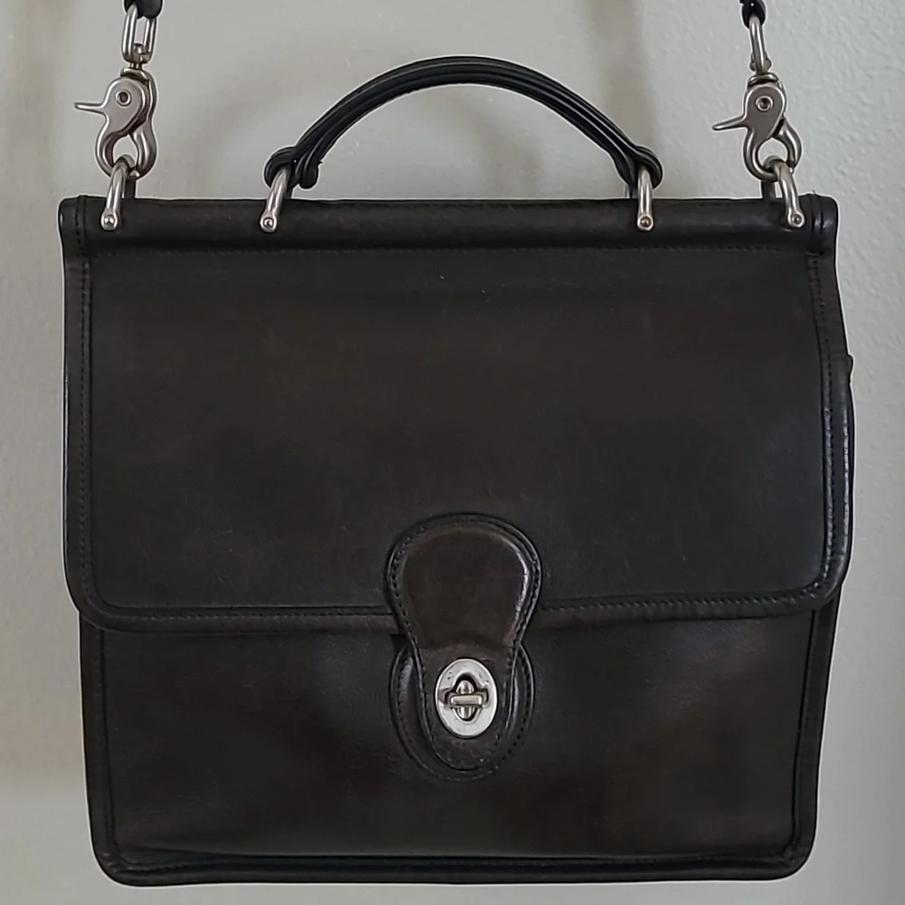 Vintage Coach Chocolate Brown 
